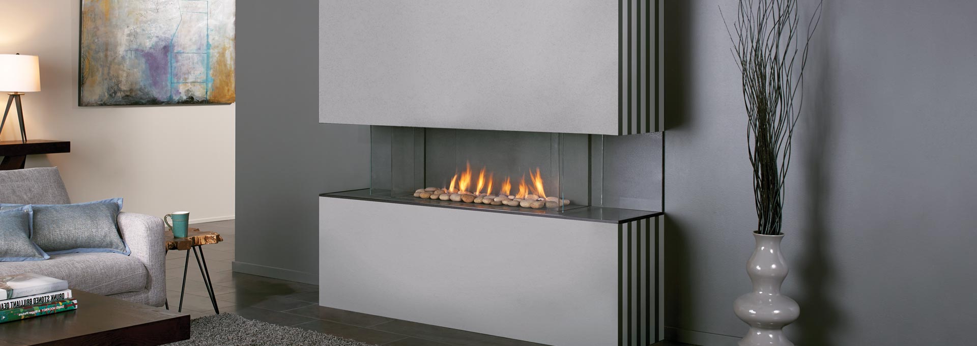 Experience Design Freedom with City Series Modern Gas Fireplaces 