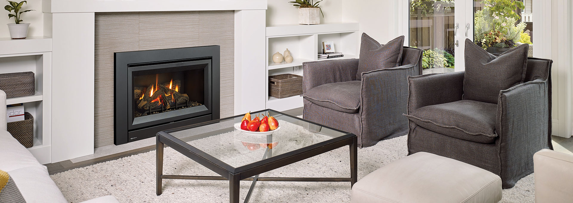 DVi34L Modern Gas Inbuilt | Regency Fireplaces