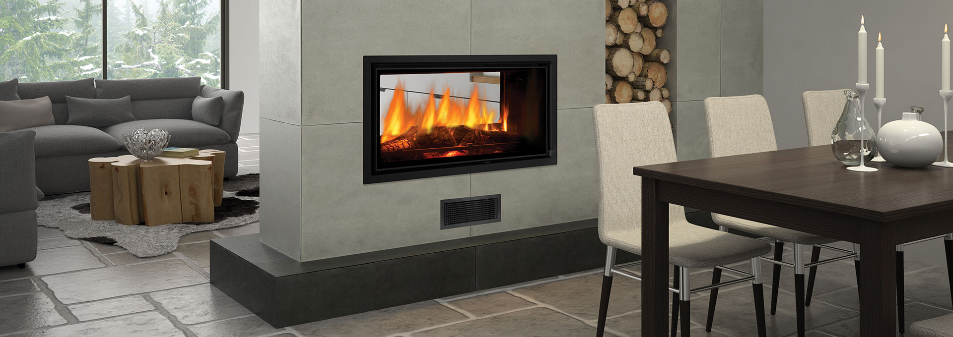 DUPLEX FIREPLACE TOOL SET