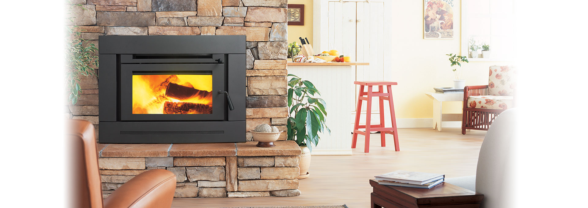 Bellerive Contemporary Wood Inbuilt Regency Fireplaces