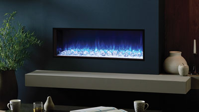 eReflex E105 Small Linear built in Electric Fire in Australia