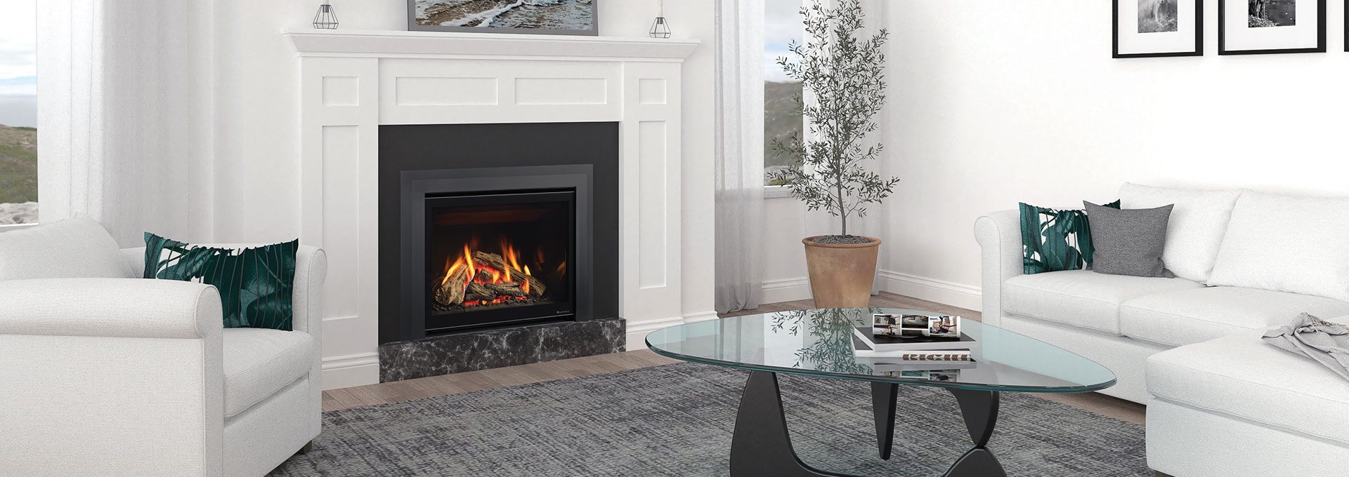 Upgrade your existing fireplace to gas with gas fireplace inbuilts