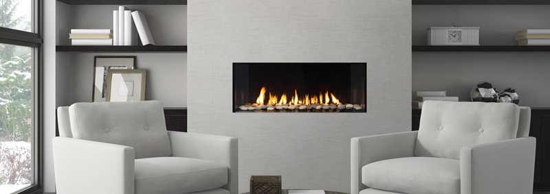 2022 Trendy Fireplace: City Series New York View 40 Linear Gas Fire