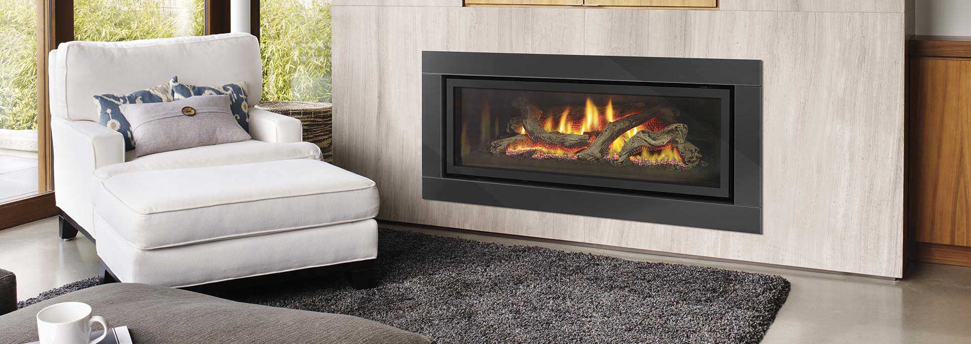 Linear Gas Fireplace Greenfire Gf1500l Regency Fireplace Products
