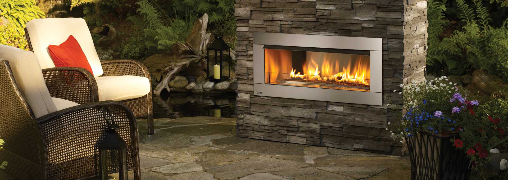 Add stunning outdoor fire-features to your outdoor spaces
