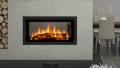 Mansfield wood fireplace