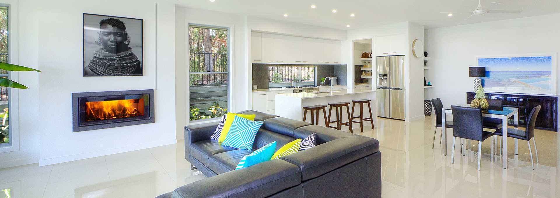 Montrose shown with 50mm finishing trim