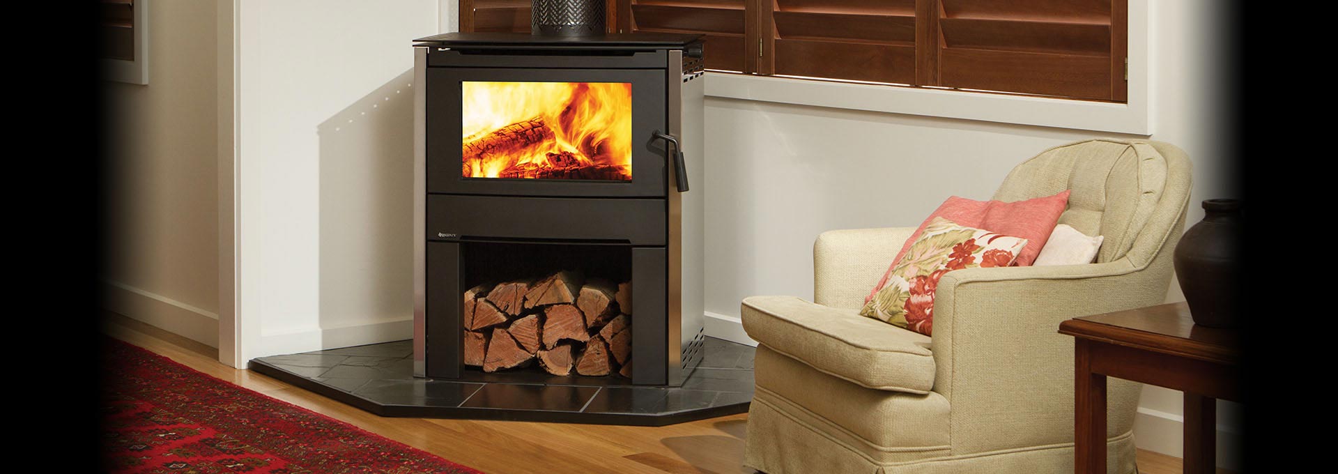 Regency is the leader in wood freestanding heaters through attention to heat